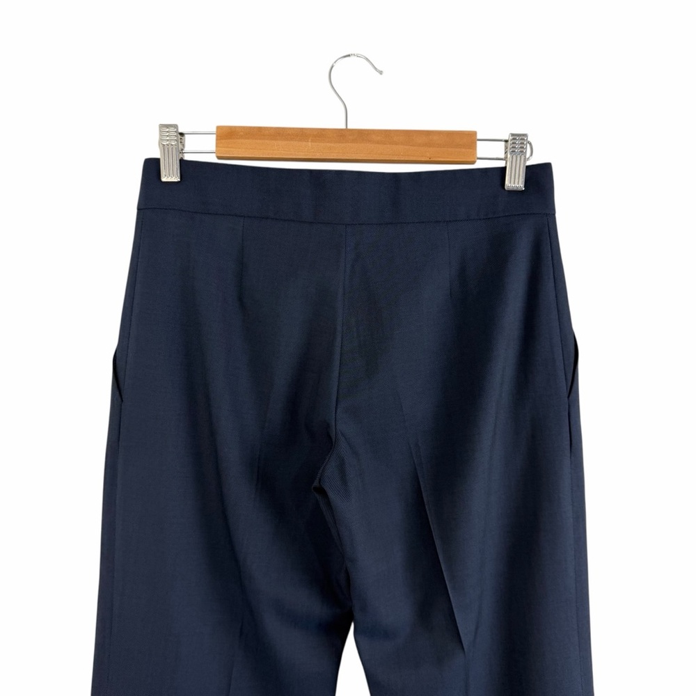 Stella McCartney Wool Trouser Pants Navy Blue Size 36 IT 0-2 US - Picture 5 of 9